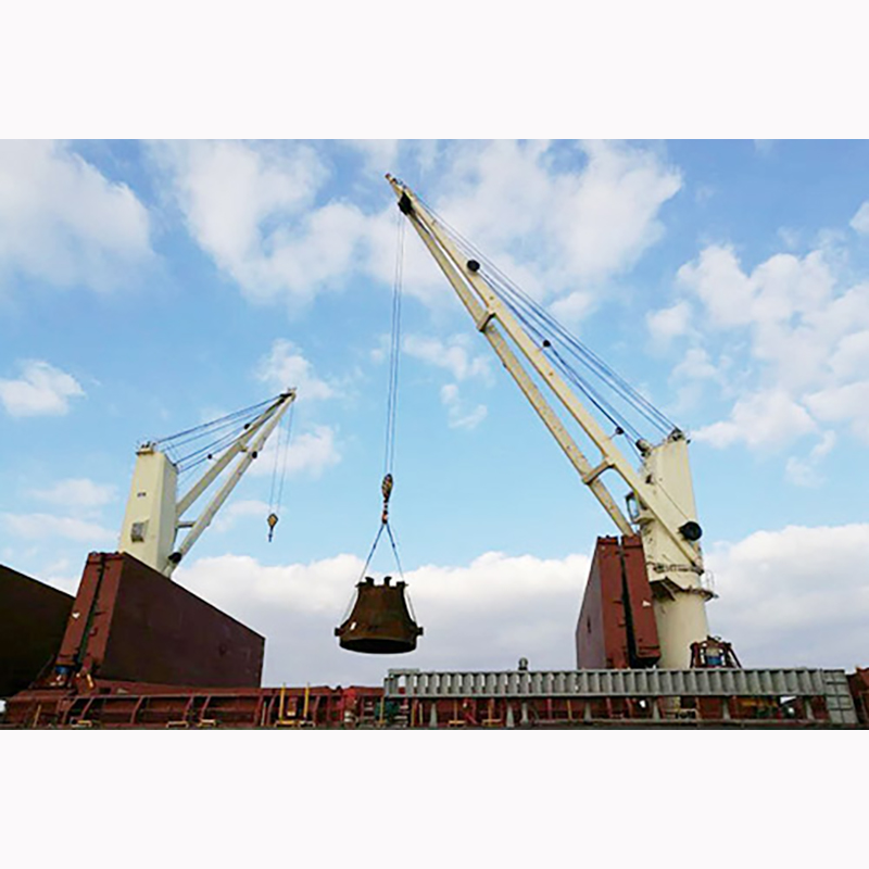 Telescopisch Boom Slewing Marine Crane